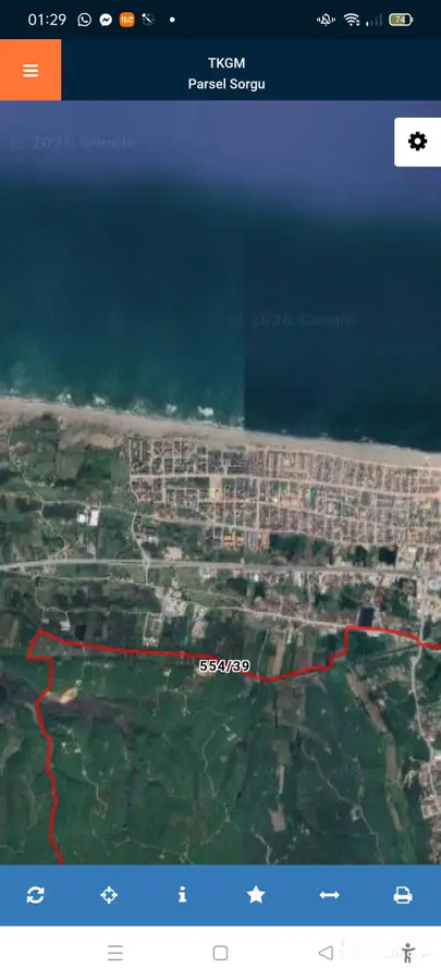 Sakarya Kocaali Ağalar Mahallesi 719 m² satılık bağ & Bahçe arsa - Fotoğraf 2