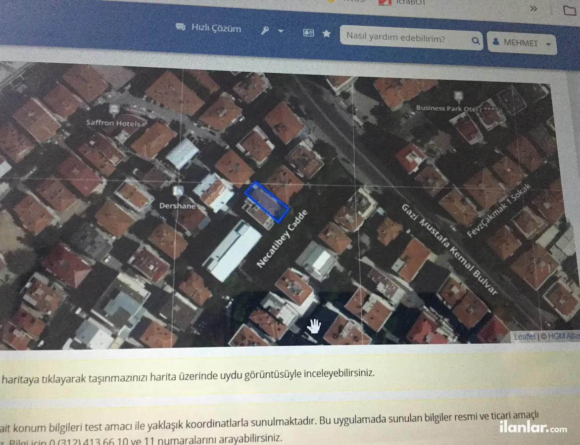 Ankara Çankaya Maltepe Mahallesi 1+1 32 m² kiralık daire - Fotoğraf 1