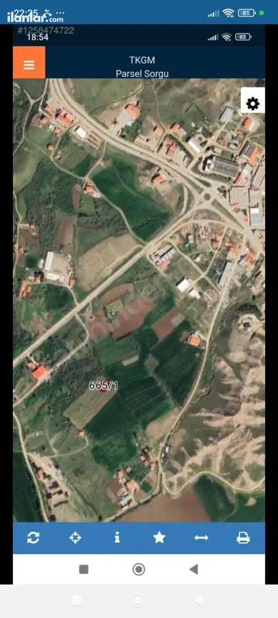 Çorum İskilip Hacıpiri Mahallesi 535 m² satılık ada arsa - Fotoğraf 2