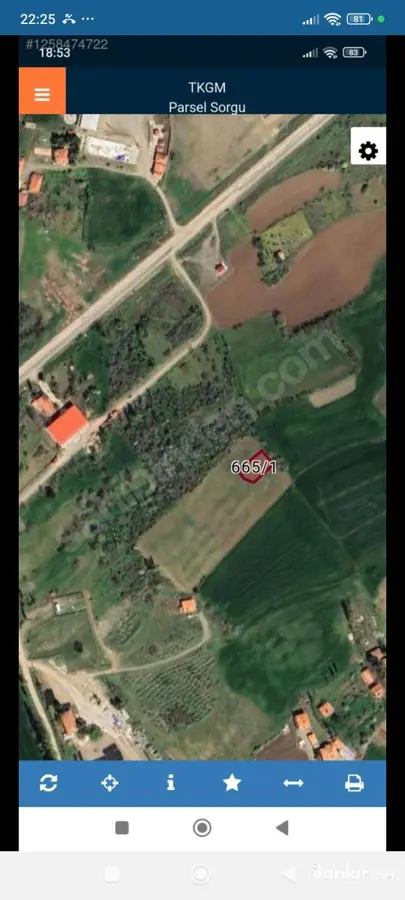 Çorum İskilip Hacıpiri Mahallesi 535 m² satılık ada arsa - Fotoğraf 3