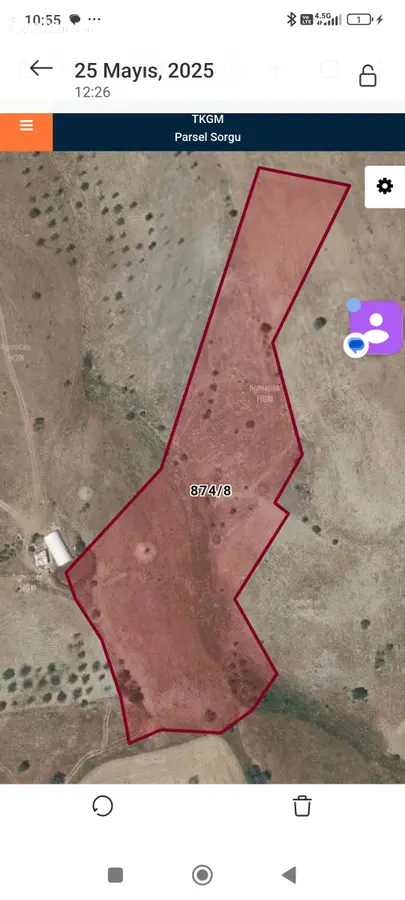 Ankara Çubuk Yukarı Çavundur Mahallesi 950 m² satılık tarla arsa - Fotoğraf 2