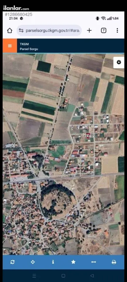 Denizli Acıpayam Karahüyük Mahallesi 498 m² satılık konut arsa - Fotoğraf 3