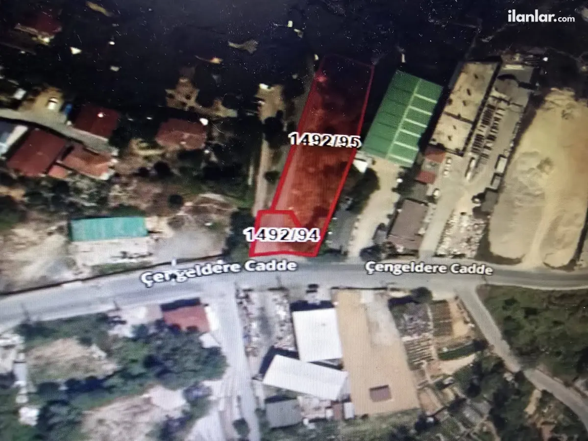 İstanbul Beykoz Çengeldere Mahallesi 2.000 m² kiralık ticari + Konut arsa - Fotoğraf 1