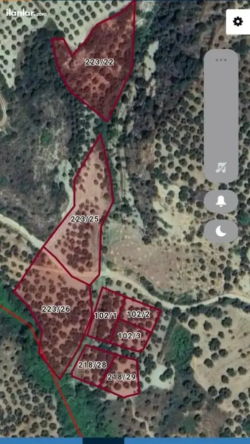Tekirdağ Şarköy Hoşköy Mahallesi 8.000 m² satılık zeytinlik arsa - Fotoğraf 2