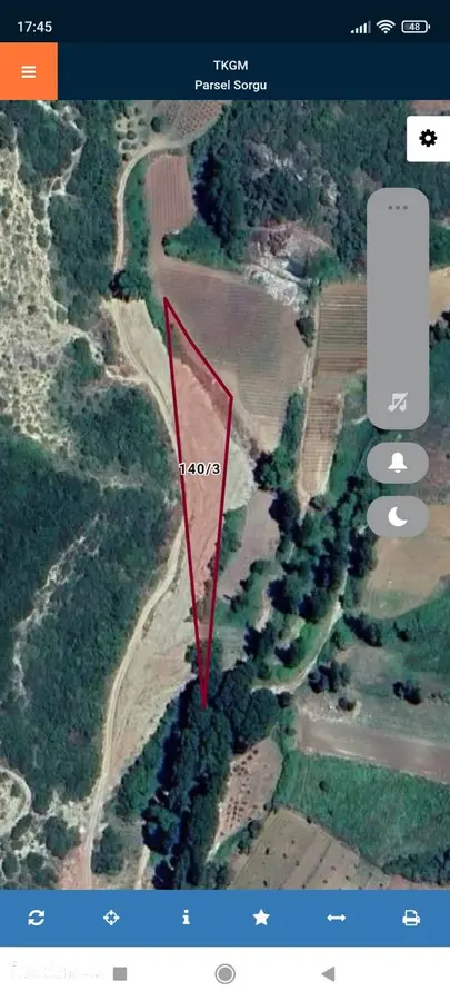 Tekirdağ Şarköy Çengelli Mahallesi 1.776 m² satılık tarla arsa - Fotoğraf 2