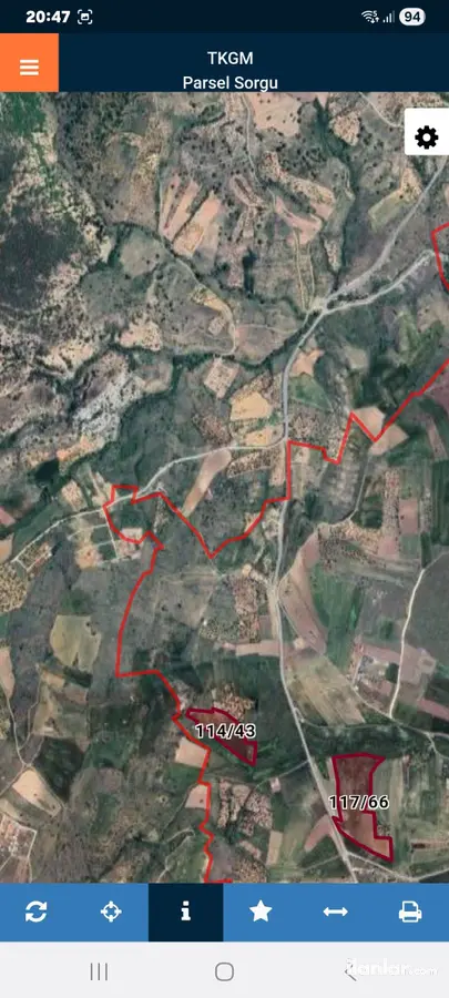 Ankara Çubuk Karaman Mahallesi 1.036 m² satılık tarla arsa - Fotoğraf 1