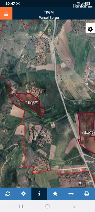 Ankara Çubuk Karaman Mahallesi 1.036 m² satılık tarla arsa - Fotoğraf 3