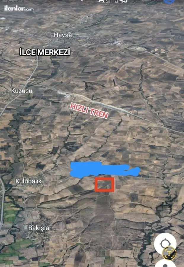 Edirne Havsa Bakışlar Köyü Mahallesi 715.000 m² satılık tarla arsa - Fotoğraf 1