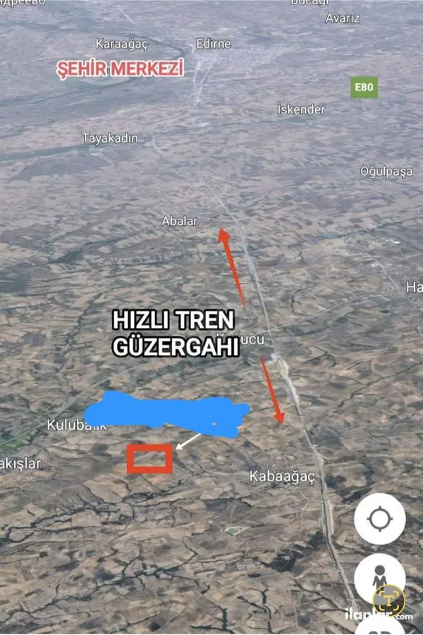 Edirne Havsa Bakışlar Köyü Mahallesi 715.000 m² satılık tarla arsa - Fotoğraf 2