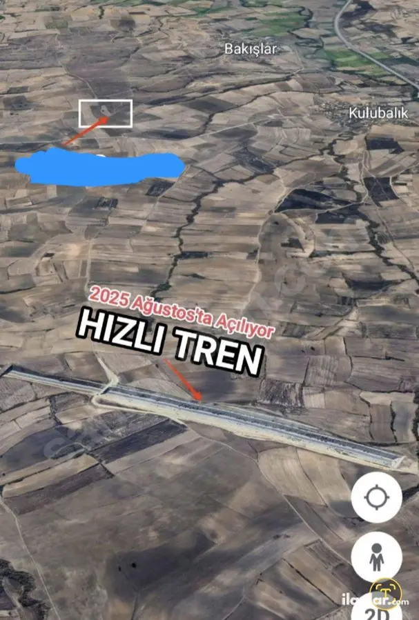 Edirne Havsa Bakışlar Köyü Mahallesi 715.000 m² satılık tarla arsa - Fotoğraf 3