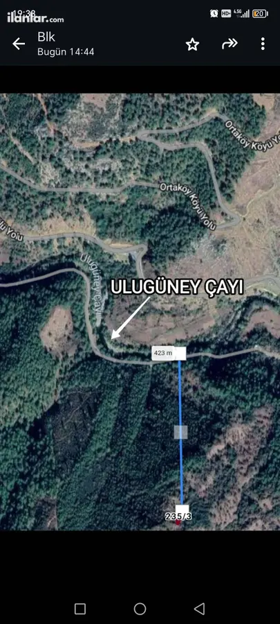 Antalya Gündoğmuş Balkaya Mahallesi 330 m² satılık tarla arsa - Fotoğraf 2