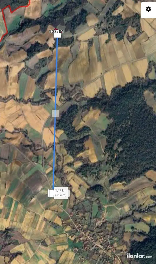 Tekirdağ Malkara Yenidibek Mahallesi 2.117 m² satılık tarla arsa - Fotoğraf 2