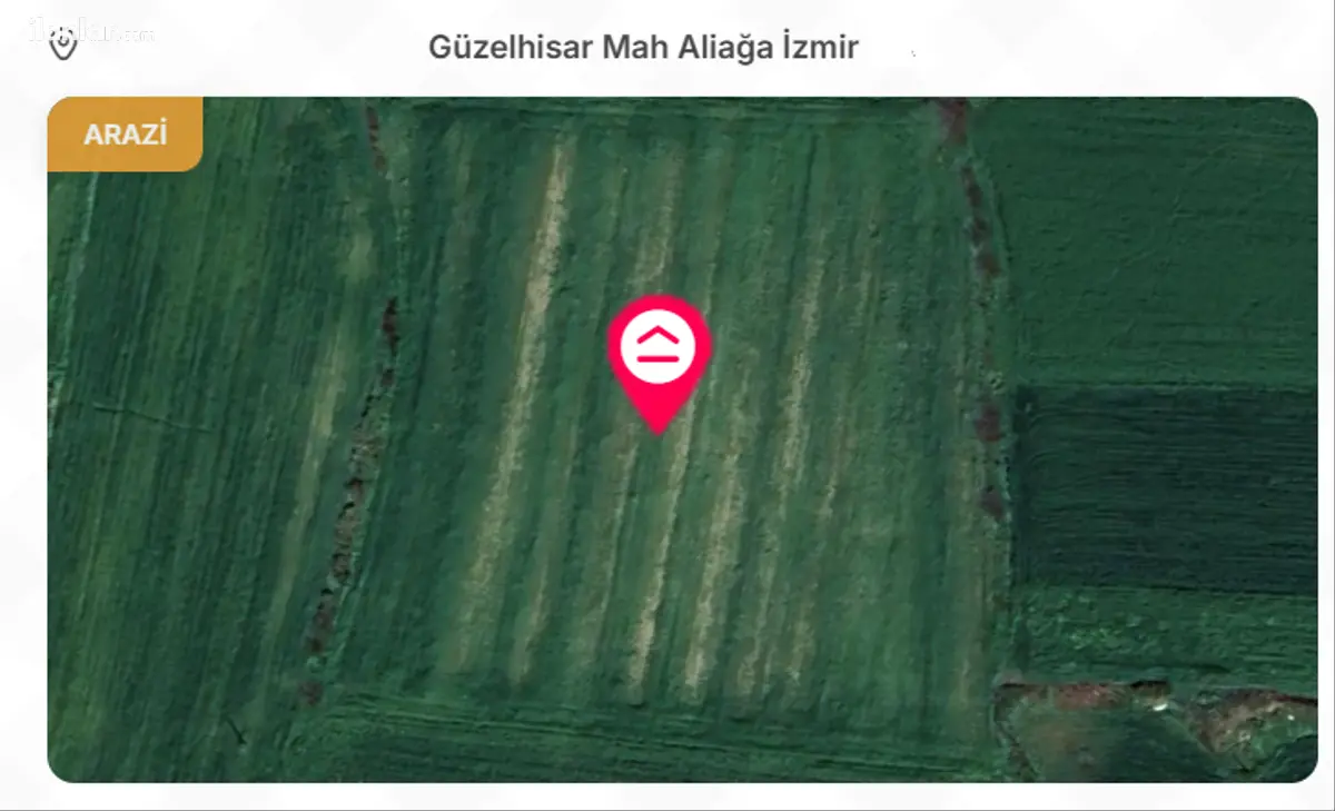 İzmir Aliağa Güzelhisar Mahallesi 16.917 m² satılık tarla arsa - Fotoğraf 2