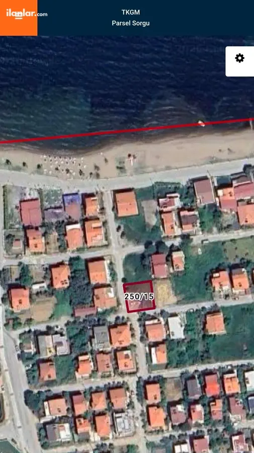 Balıkesir Burhaniye Taylıeli Mahallesi 284 m² satılık tarla arsa - Fotoğraf 1