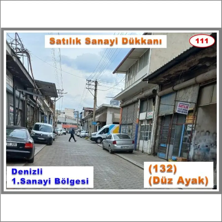 Denizli Merkezefendi Saraylar Mahallesi 138 m² satılık atölye - Fotoğraf 1