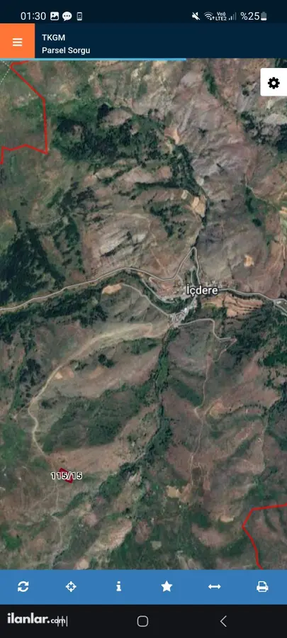 Sivas Doğanşar İçdere Köyü Mahallesi 2.410 m² satılık tarla arsa - Fotoğraf 2