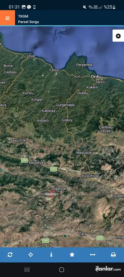 Sivas Doğanşar İçdere Köyü Mahallesi 2.410 m² satılık tarla arsa - Fotoğraf 3