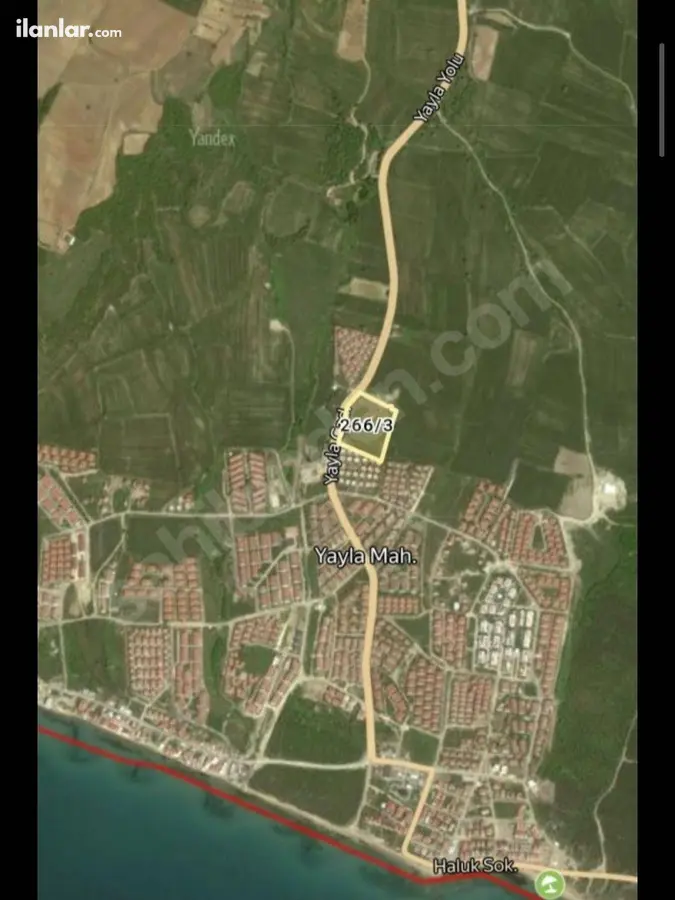 Edirne Keşan Yaylaköy Köyü Mahallesi 426 m² satılık konut arsa - Fotoğraf 1