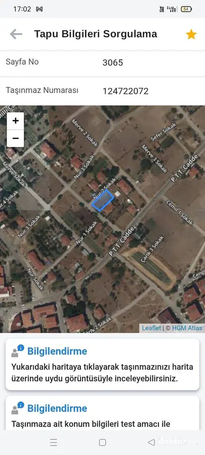 Ankara Çubuk Yavuzselim Mahallesi 523 m² satılık konut arsa - Fotoğraf 2
