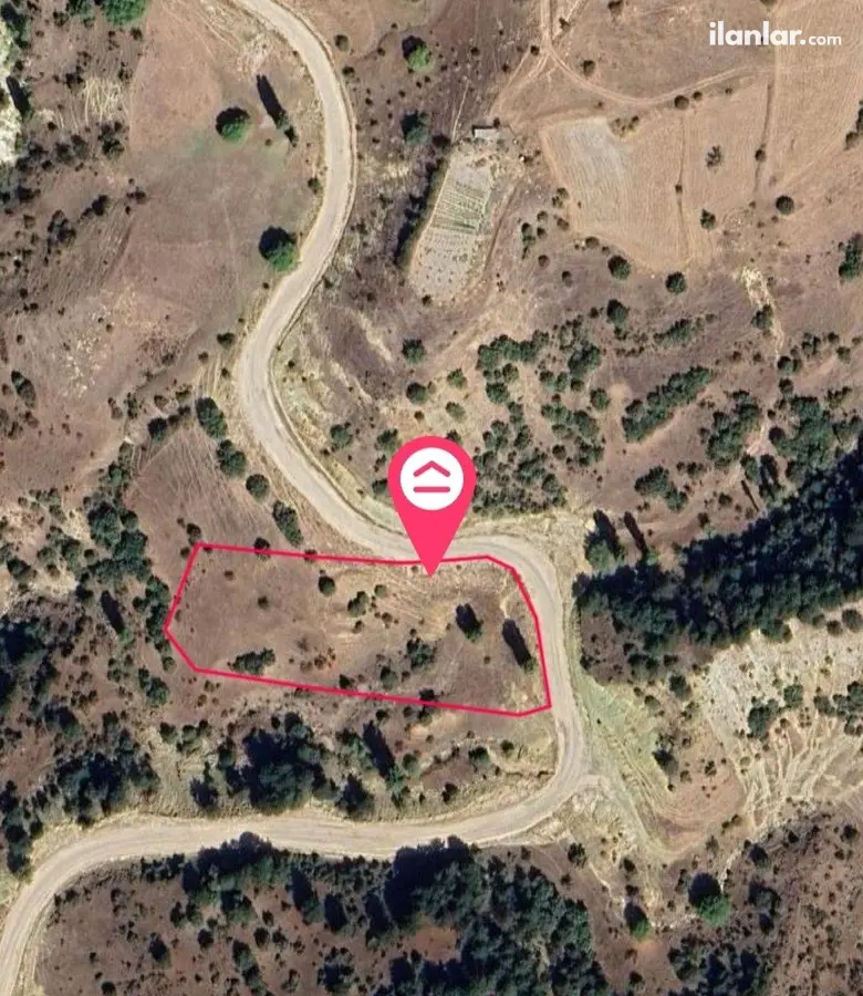Ankara Beypazarı Yukarıgüney Mahallesi 6.523 m² satılık çiftlik arsa - Fotoğraf 2