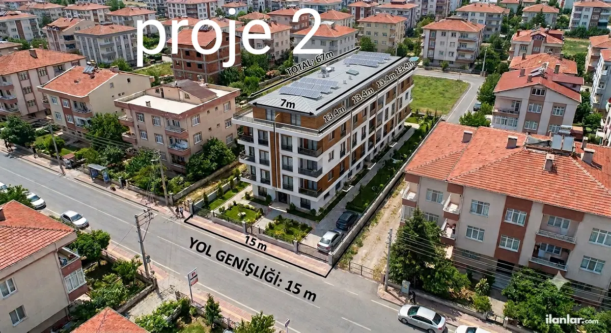 Ankara Akyurt Teberik Mahallesi 925 m² satılık bağ & Bahçe arsa - Fotoğraf 2