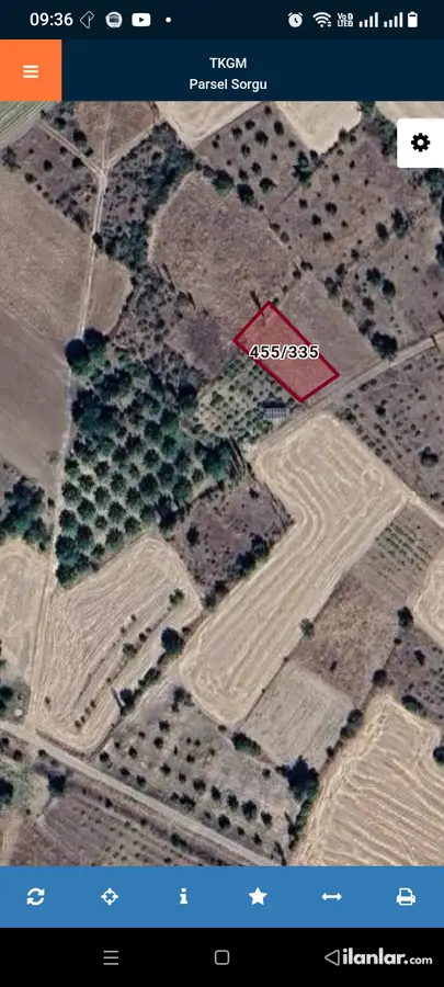 Denizli Acıpayam Kumafşarı Mahallesi 700 m² satılık tarla arsa - Fotoğraf 2