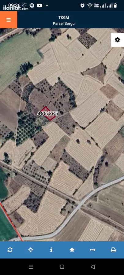 Denizli Acıpayam Kumafşarı Mahallesi 700 m² satılık tarla arsa - Fotoğraf 3
