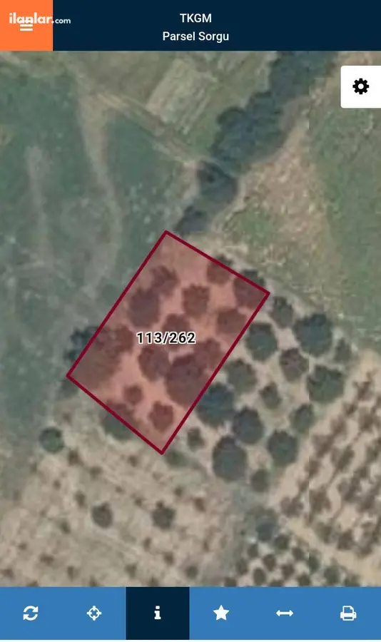 Bursa İnegöl Eymir Mahallesi 1.000 m² satılık bağ & Bahçe arsa - Fotoğraf 3