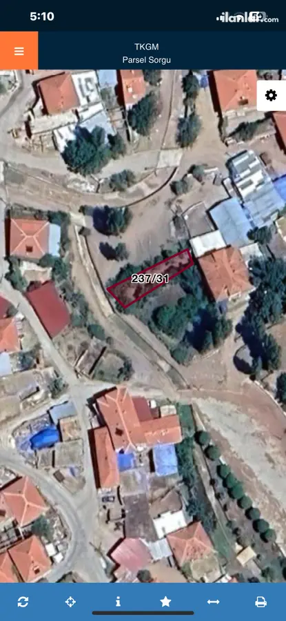 Afyonkarahisar Merkez Bostanlı Köyü Mahallesi 150 m² satılık bağ & Bahçe arsa - Fotoğraf 1