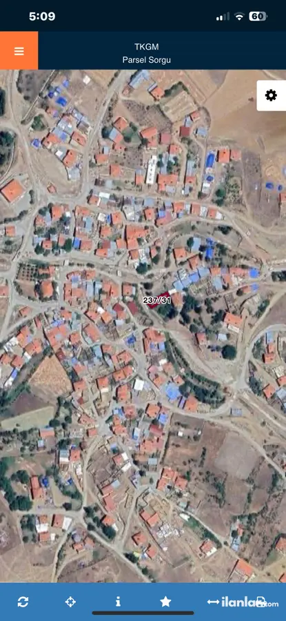 Afyonkarahisar Merkez Bostanlı Köyü Mahallesi 150 m² satılık bağ & Bahçe arsa - Fotoğraf 2