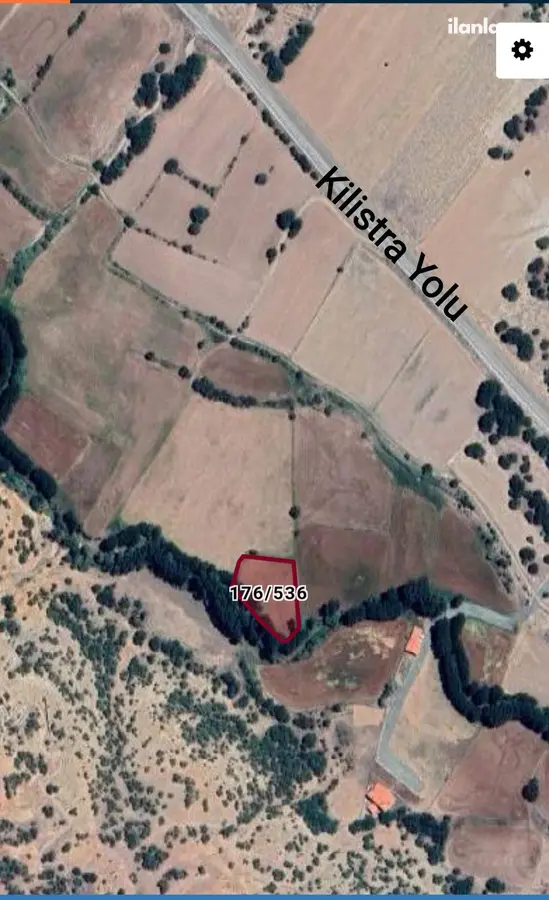 Konya Meram Botsa Mahallesi 1.800 m² satılık tarla arsa - Fotoğraf 1