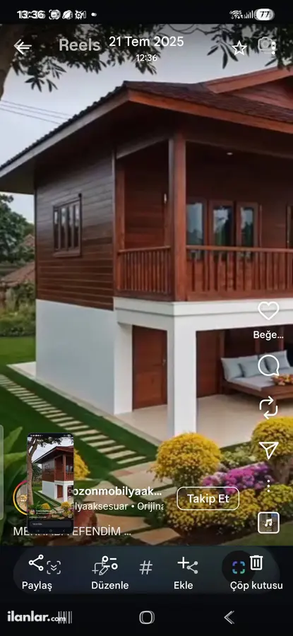 Bursa İznik Hacıosman Mahallesi 4+1 1.060 m² satılık villa - Fotoğraf 1