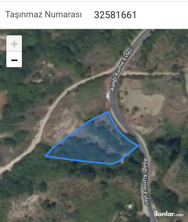 Zonguldak Kozlu Uzungüney, Aşağı Mahallesi 1.875 m² satılık tarla arsa - Fotoğraf 1