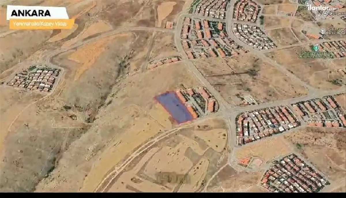 Ankara Yenimahalle Yakacık Mahallesi 160 m² satılık konut arsa - Fotoğraf 1