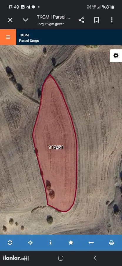 Çorum Sungurlu Büyükincesu Köyü Mahallesi 64.000 m² satılık tarla arsa - Fotoğraf 2