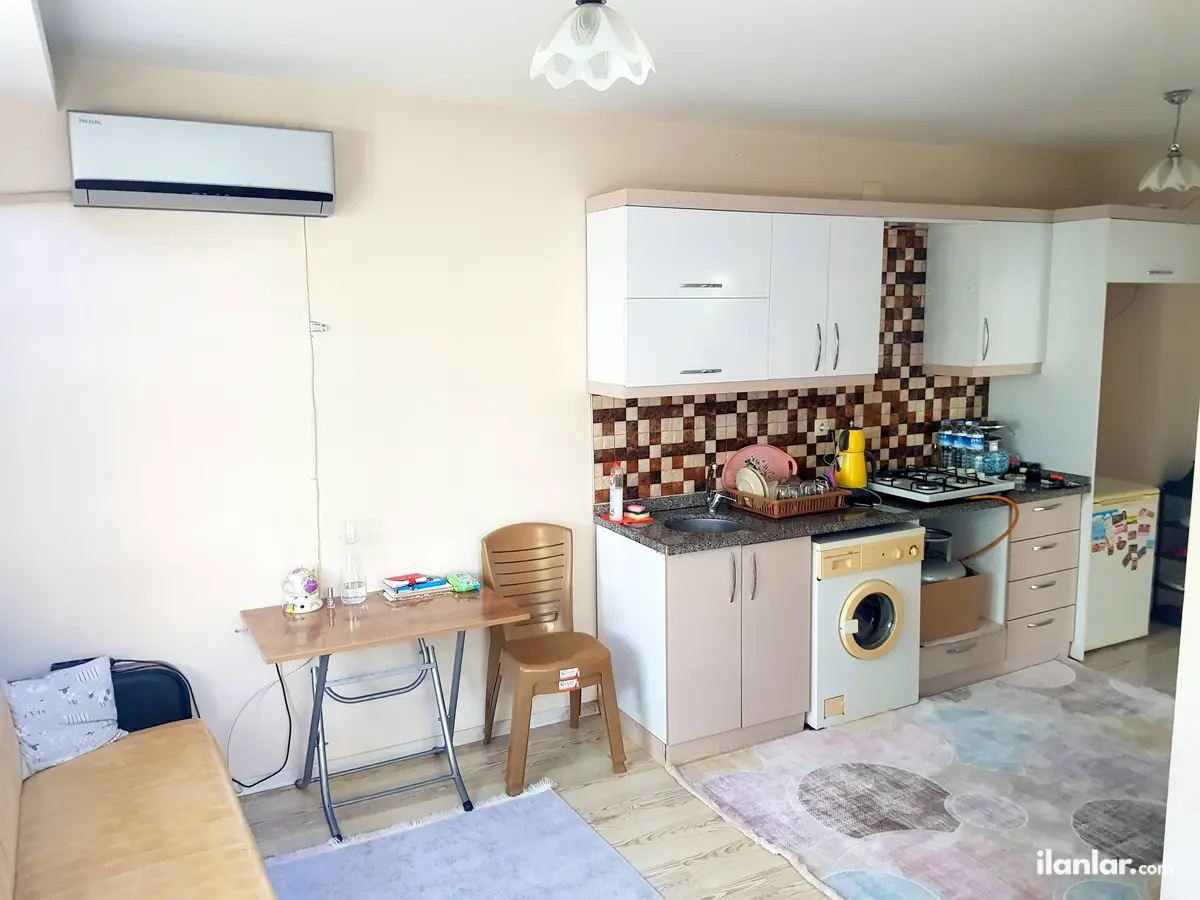 Mersin Yenişehir Çiftlikköy Mahallesi 1+1 50 m² kiralık daire - Fotoğraf 3