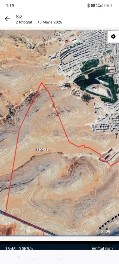 Şanlıurfa Eyyübiye Yenice Mahallesi 1.770 m² satılık konut arsa - Fotoğraf 1