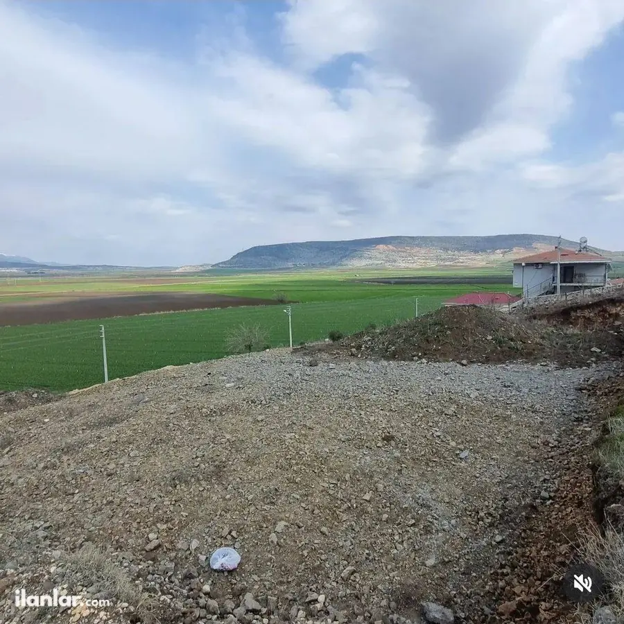 Kahramanmaraş Pazarcık Nefsidoğanlı Mahallesi 523 m² satılık konut arsa - Fotoğraf 1