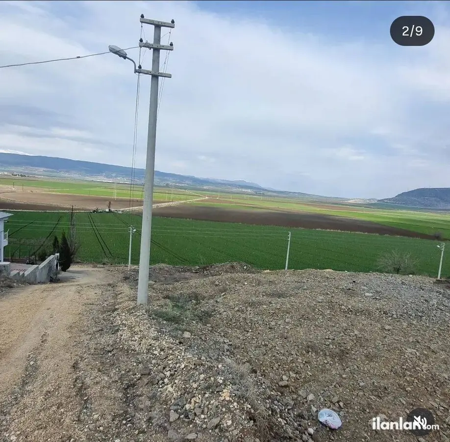 Kahramanmaraş Pazarcık Nefsidoğanlı Mahallesi 523 m² satılık konut arsa - Fotoğraf 2
