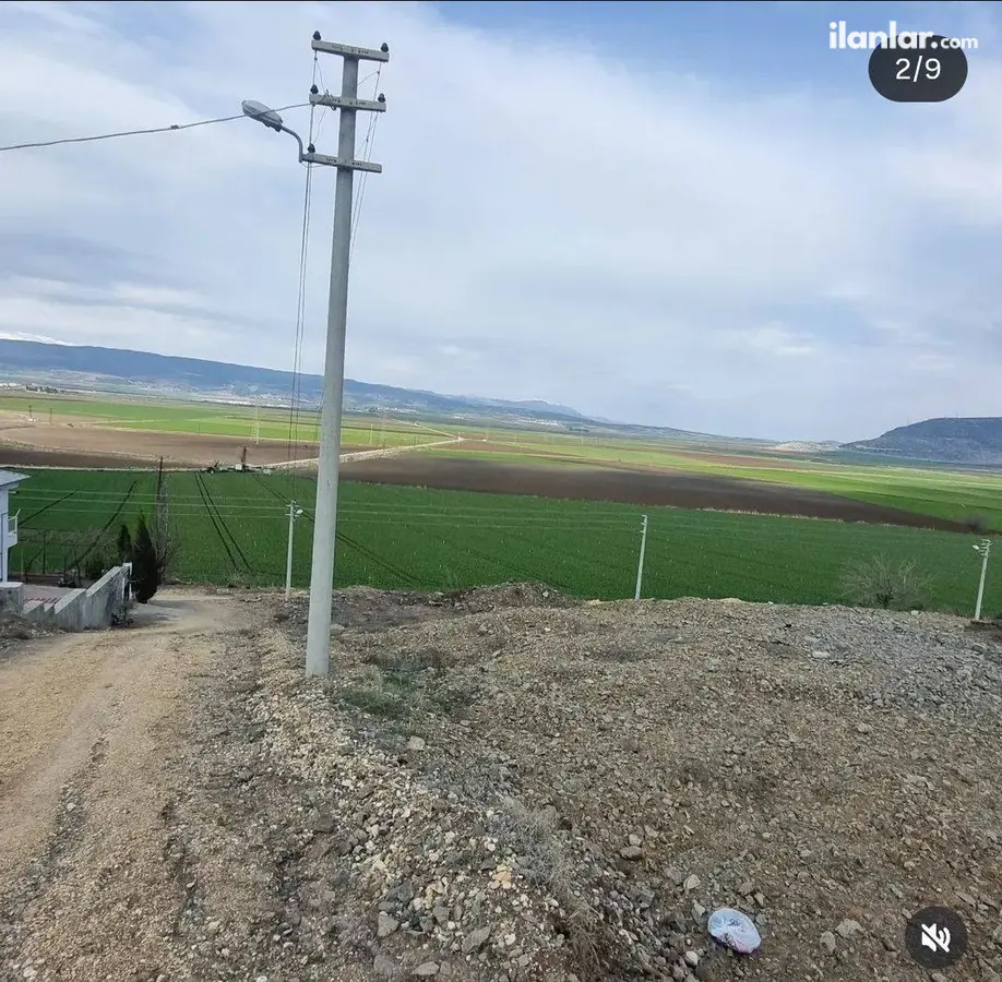 Kahramanmaraş Pazarcık Nefsidoğanlı Mahallesi 523 m² satılık konut arsa - Fotoğraf 2