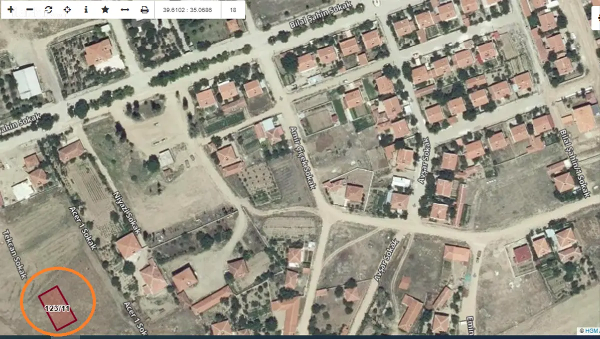 Yozgat Merkez Esenli, Bahçelievler Mahallesi 475 m² satılık konut arsa - Fotoğraf 1