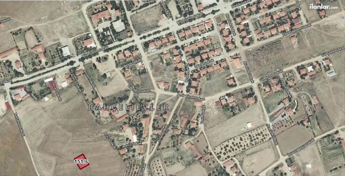 Yozgat Merkez Esenli, Bahçelievler Mahallesi 729 m² satılık konut arsa - Fotoğraf 1