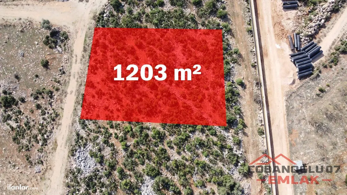 Antalya Kepez Başköy Mahallesi 1.203 m² satılık ticari arsa - Fotoğraf 2