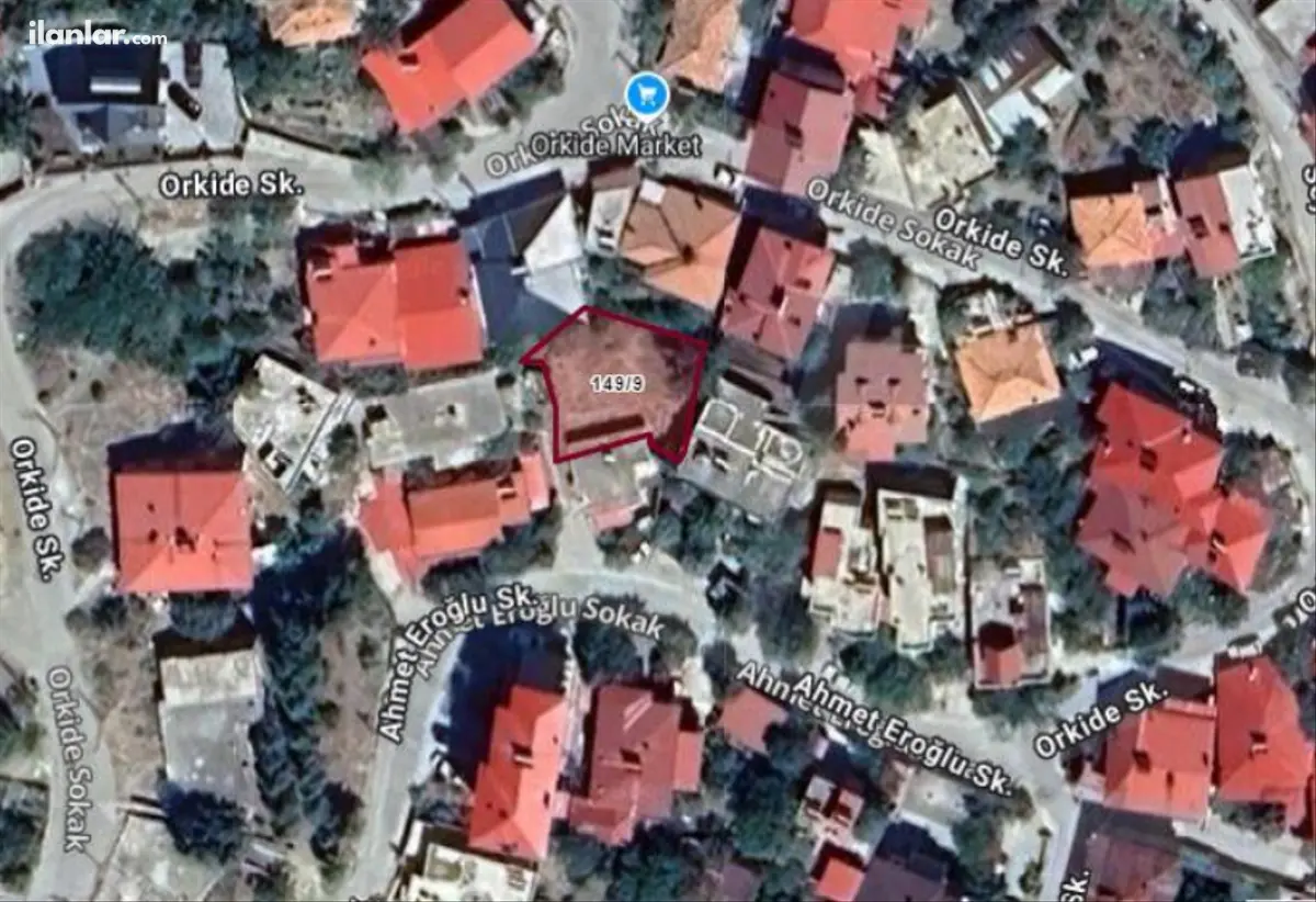 Adana Pozantı İstiklal Mahallesi 284 m² satılık konut arsa - Fotoğraf 1