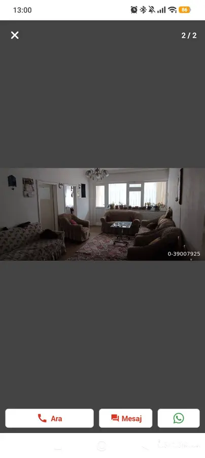 Ankara Kızılcahamam Yenice Mahallesi 3+1 120 m² kiralık daire - Fotoğraf 2