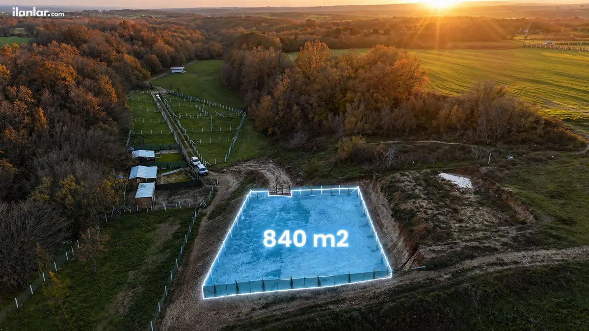 İstanbul Silivri Büyük Çavuşlu Mahallesi 840 m² satılık tarla arsa - Fotoğraf 3