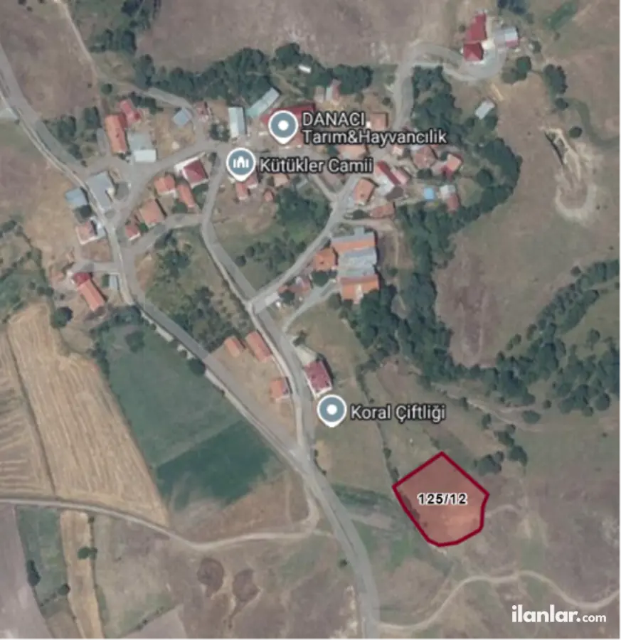 Kastamonu Merkez İbişler, Kadı Mahallesi 2.774 m² satılık tarla arsa - Fotoğraf 3