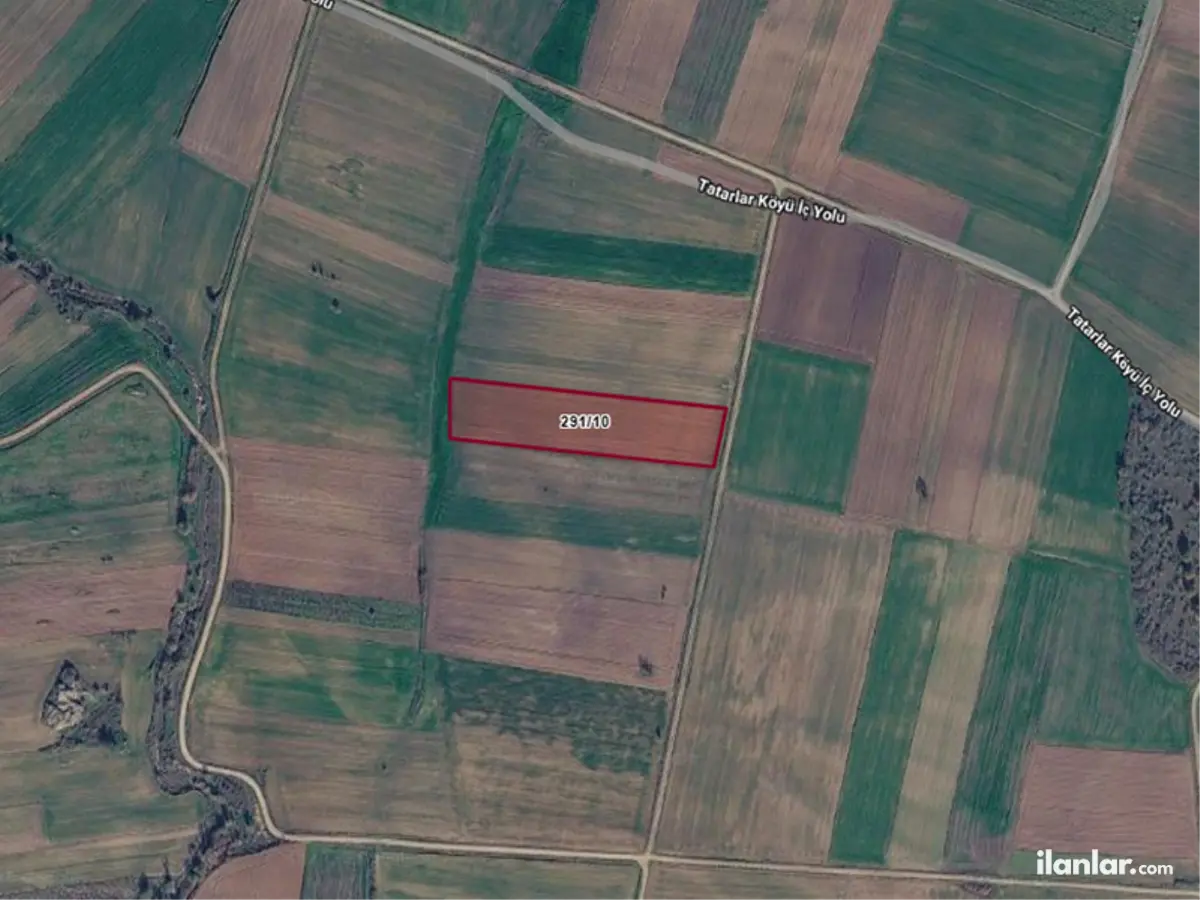 Edirne Süloğlu Tatarlar Köyü Mahallesi 630 m² satılık tarla arsa - Fotoğraf 2