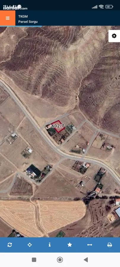 Aksaray Merkez Topakkaya, Medeni Mahallesi 740 m² satılık konut arsa - Fotoğraf 3
