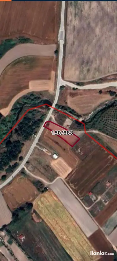 Tekirdağ Kapaklı Bahçeağıl Mahallesi 1.974 m² satılık tarla arsa - Fotoğraf 2